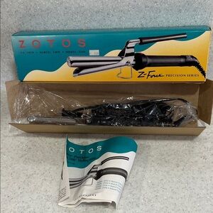 ZOTOS Z-Force Precision Series 500 Styling Curling Iron 3/4” Z506 Vtg 1995